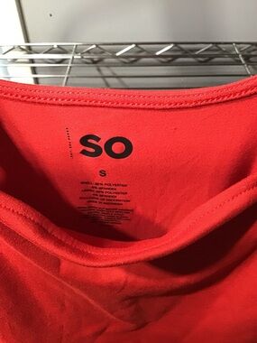 SO Red Women's Tank Dress